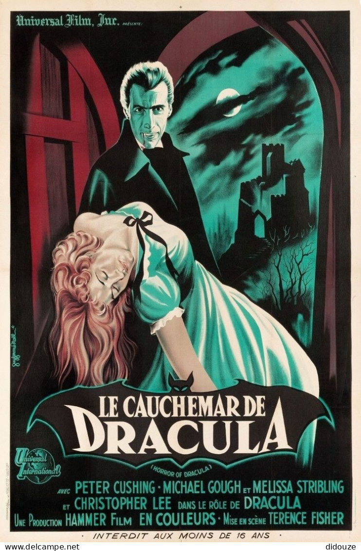 Cinema - Le Cauchemar De Dracula - Peter Cushing - Michael Gough - Melissa StriblingAffiche De Film - Carte Neuve - CPM  - Affiches Sur Carte