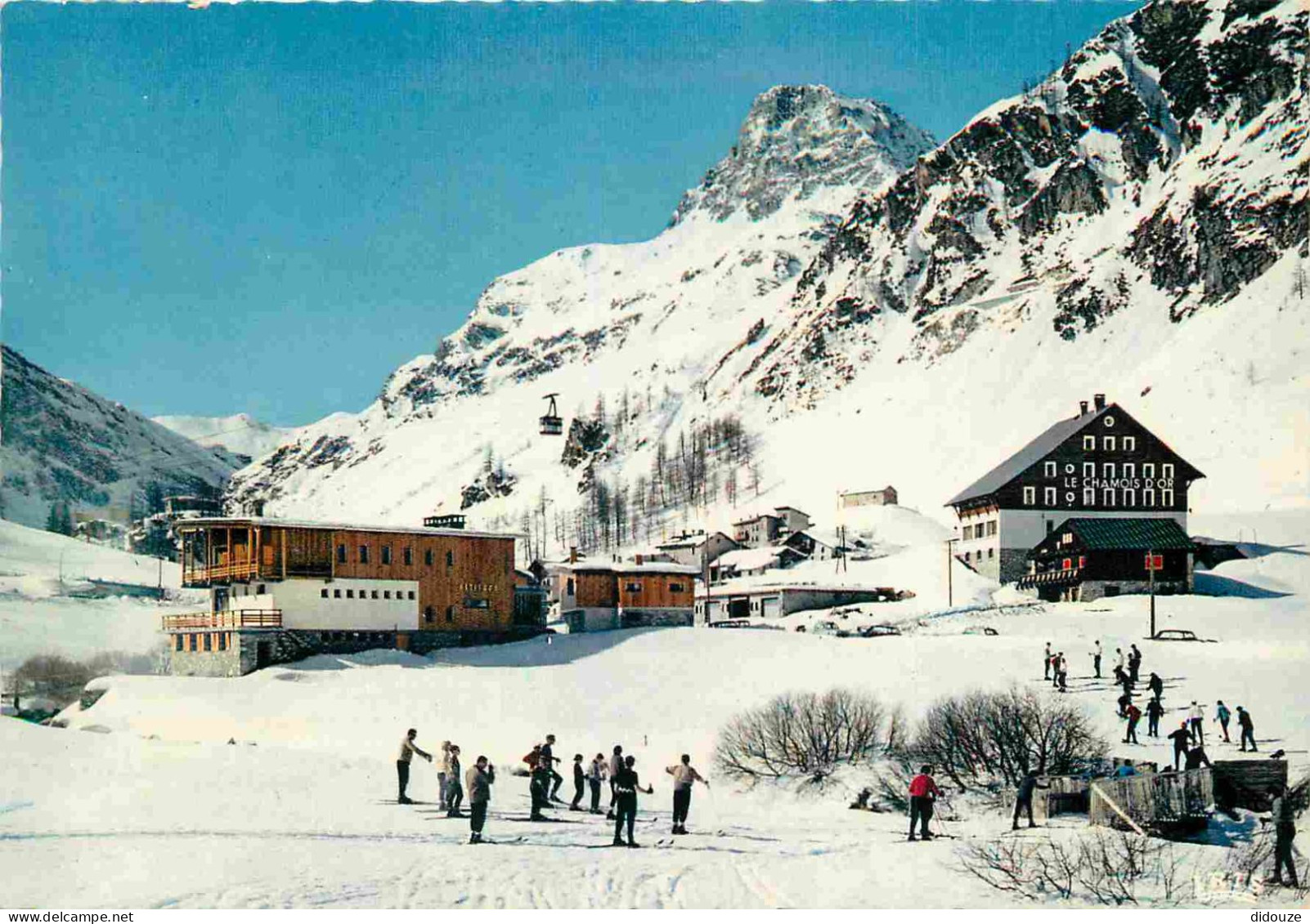 73 - Val D'Isère - Le Charvet Et Le Téléphérique De Bellevarde - Carte Dentelée - CPSM Grand Format - Voir Scans Recto-V - Val D'Isere