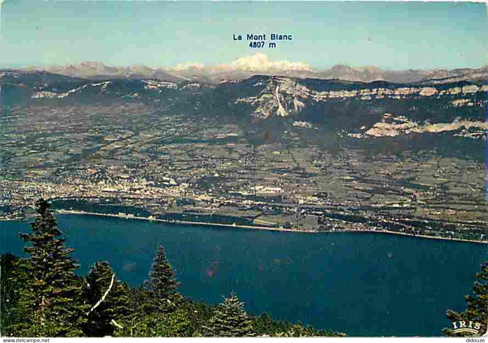 73 - Lac Du Bourget - Aix Les Bains Et Le Revard - CPM - Voir Scans Recto-Verso - Le Bourget Du Lac