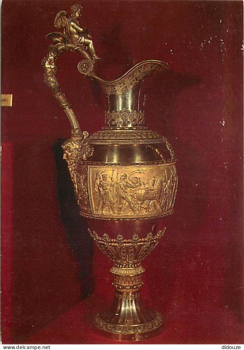 51 - Reims - Palais Musée Du Tau - Ornements Du Sacre De Charles X. Grand Vase à Offrande  Argent Doré  œuvre De Jean-Ch - Reims