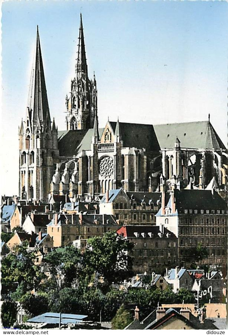 28 - Chartres - Cathédrale Notre Dame - Mention Photographie Véritable - CPSM Grand Format - Carte Neuve - Voir Scans Re - Chartres