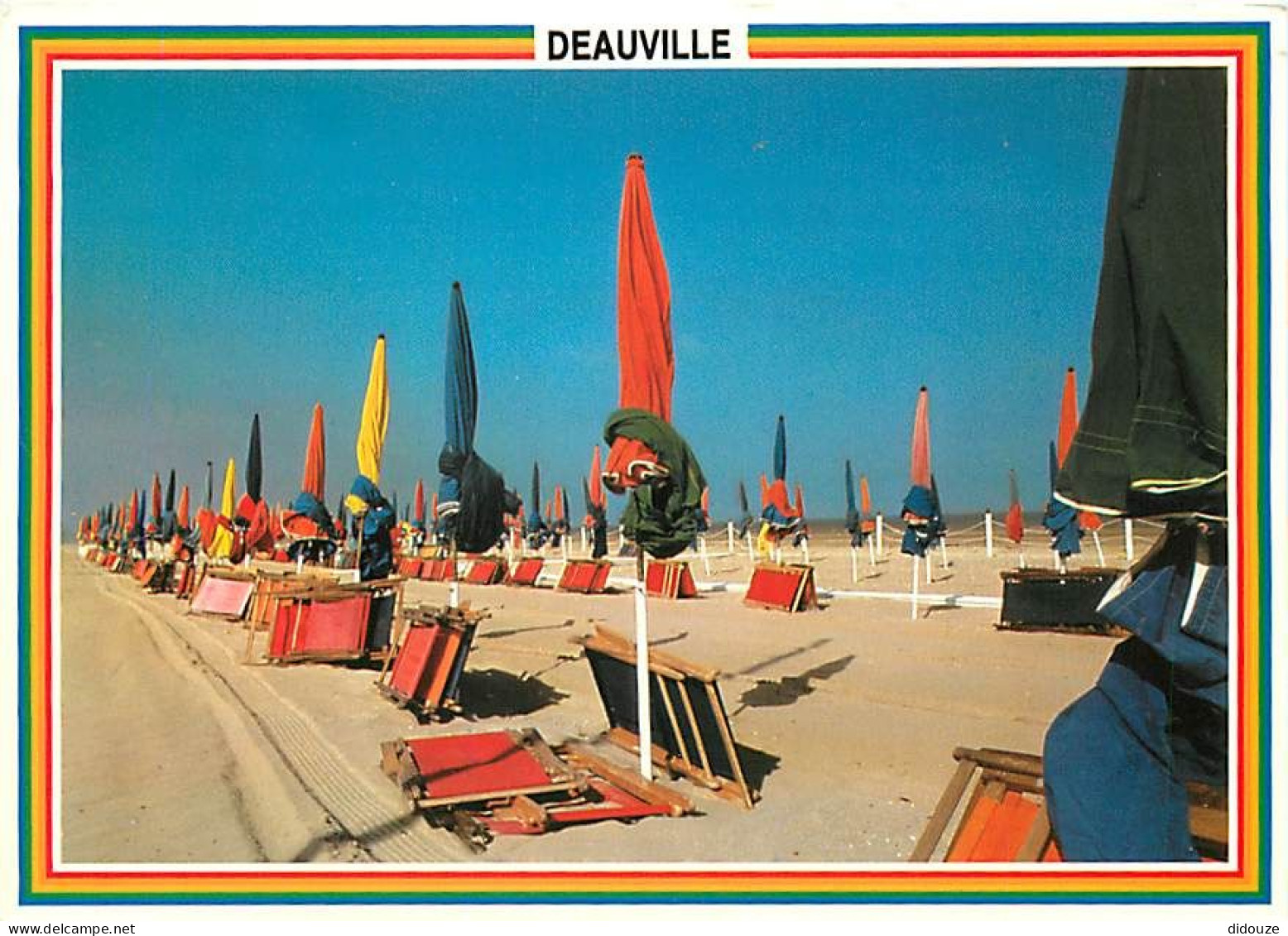 14 - Deauville - La Plage Avant La Saison D'été - CPM - Voir Scans Recto-Verso - Deauville