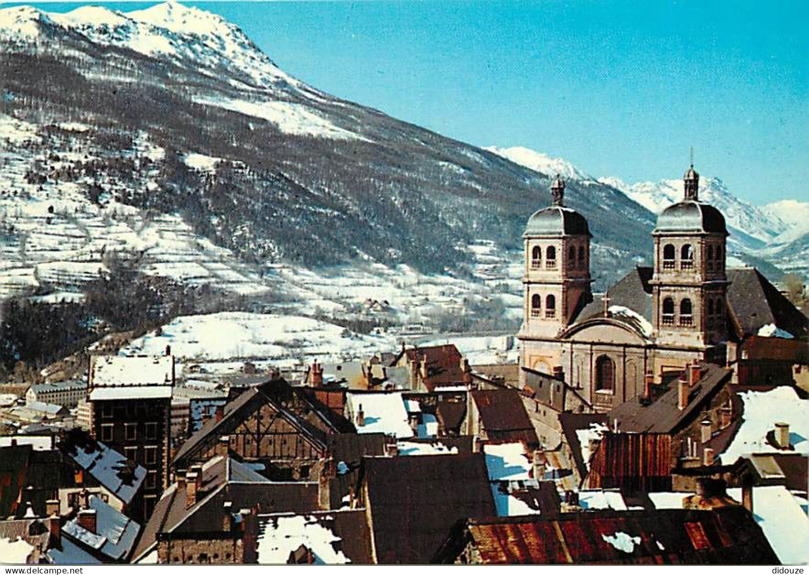 05 - Briançon - La Collégiale - Hiver - Neige - CPM - Voir Scans Recto-Verso - Briancon