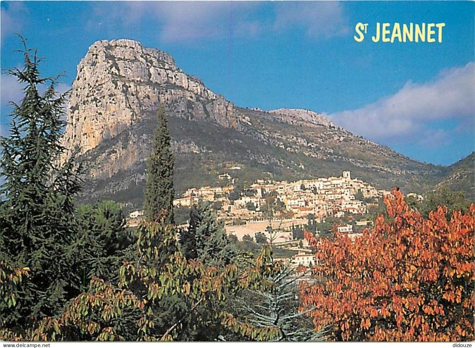 06 - Saint Jeannet - Le Village, Le Baou - CPM - Carte Neuve - Voir Scans Recto-Verso - Other & Unclassified