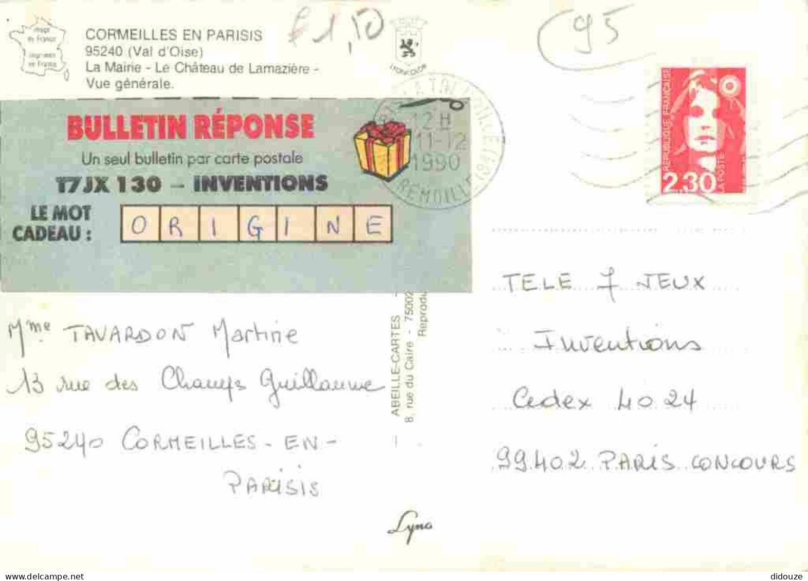 95 - Cormeilles En Parisis - Multivues - Blasons - CPM - Voir Scans Recto-Verso - Cormeilles En Parisis