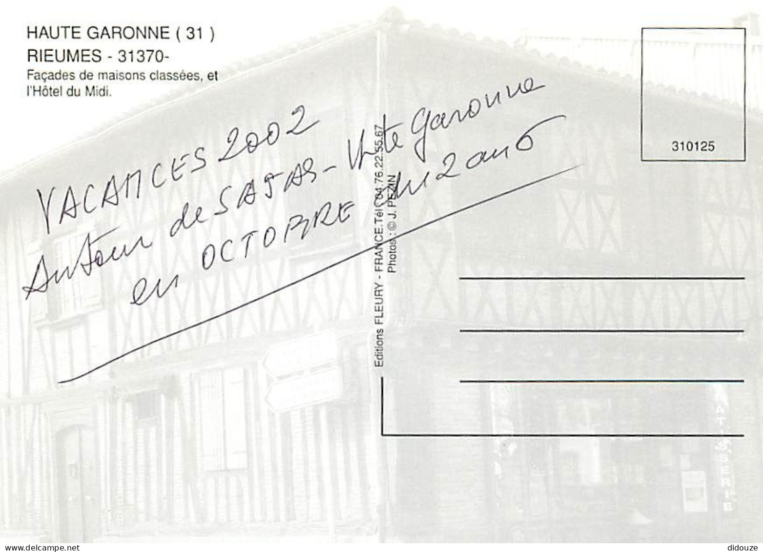 31 - Rieumes - CPM - Voir Scans Recto-Verso - Autres & Non Classés