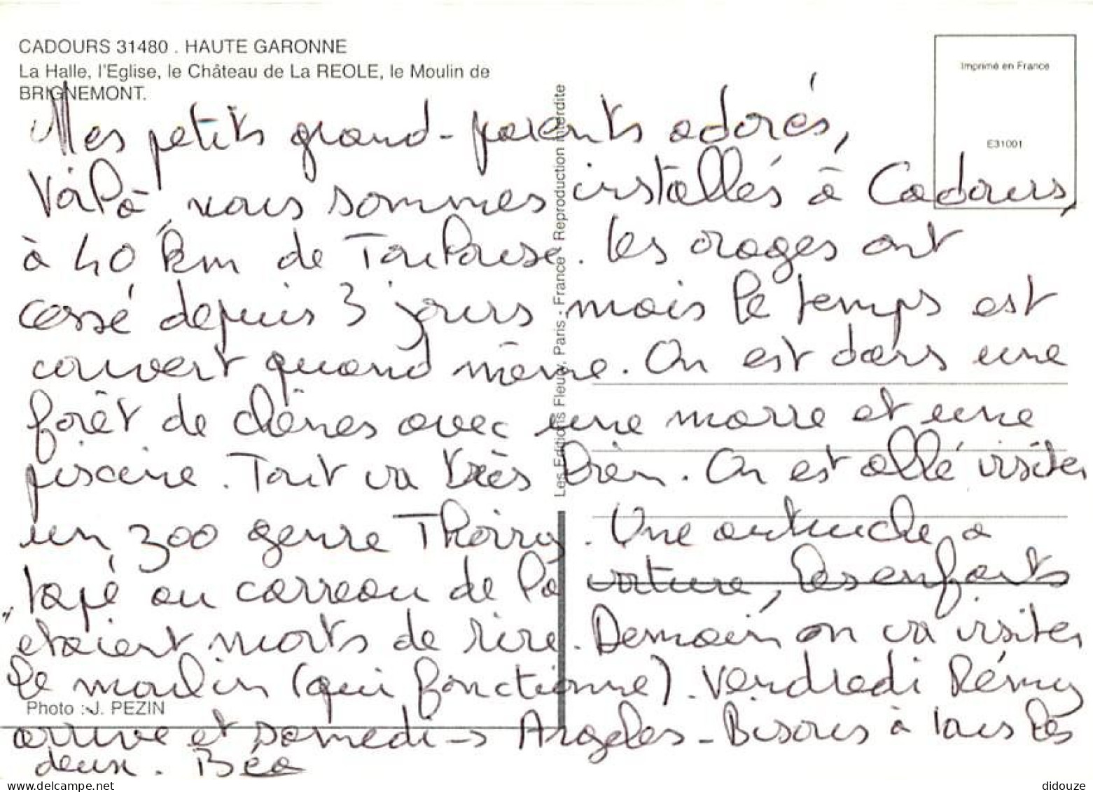 31 - Cadours - Multivues - CPM - Voir Scans Recto-Verso - Sonstige & Ohne Zuordnung