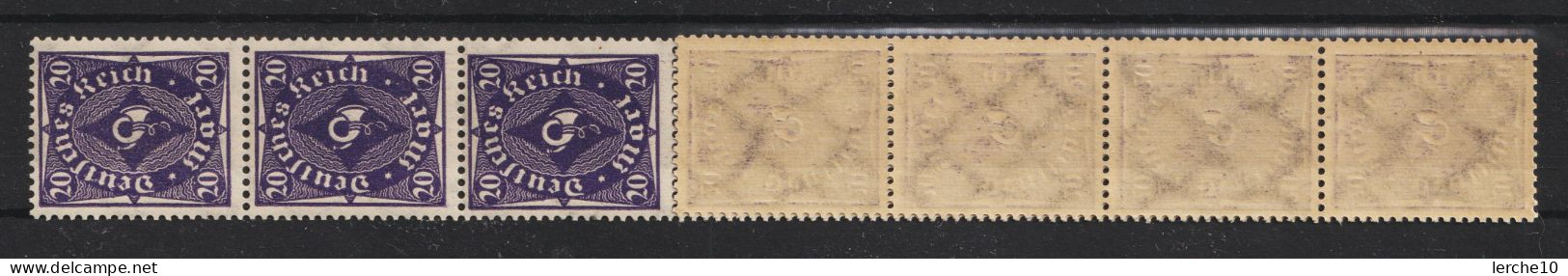 MiNr. 230 Postfrischer  11er Streifen  (0714) - Unused Stamps