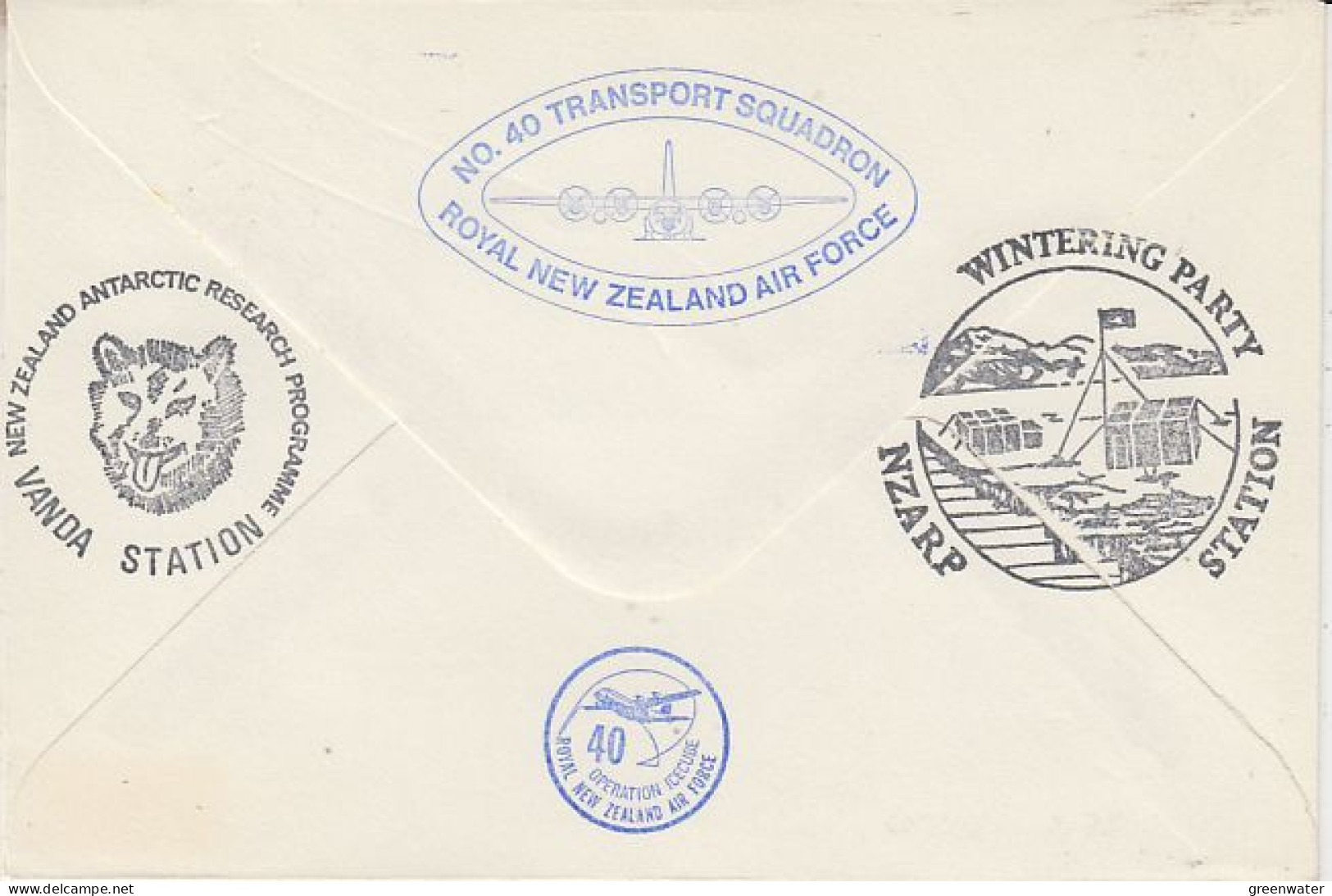 Ross Dependency 1974 Operation Icecube 10 Signature  Ca Scott Base 5 DEC 1974 (RT188) - Covers & Documents