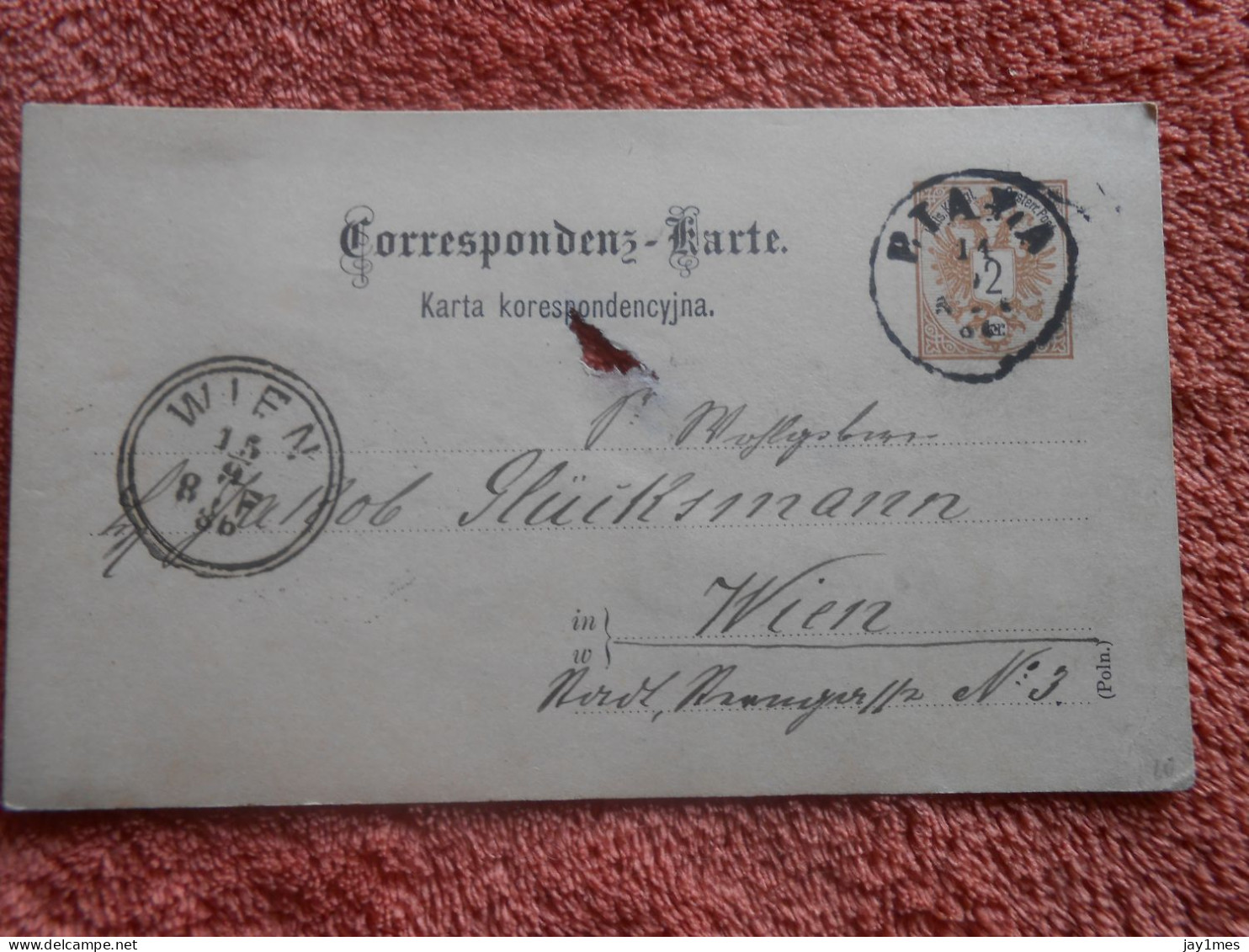 Österreich  Postkarte - Briefe U. Dokumente