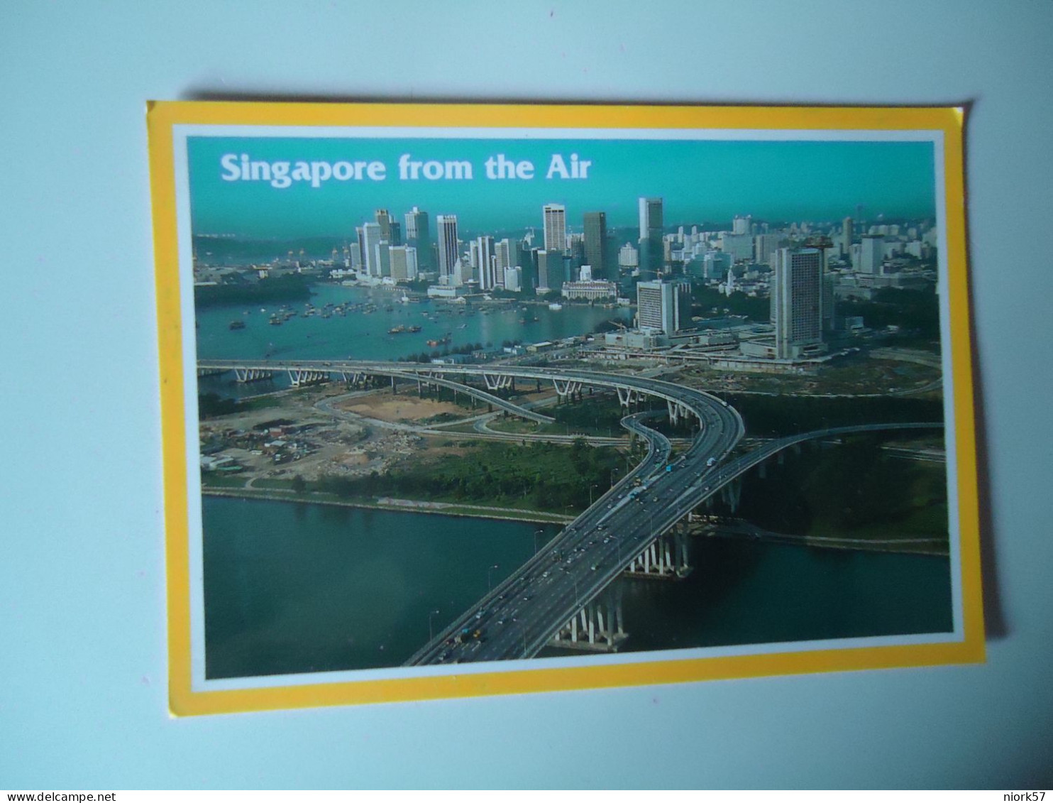 SINGAPORE    POSTCARDS  FROM AIR   MORE  PURHASES 10%  DISSCOUNT - Singapore