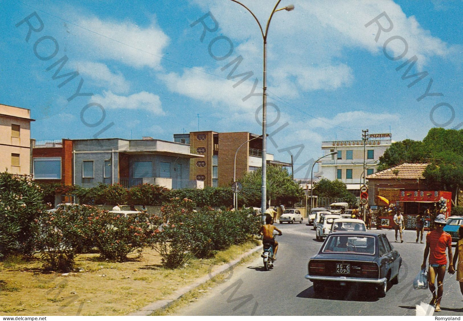 CARTOLINA  C12 SAN LEONE,AGRIGENTO,SICILIA-PIAZZALE ASTER-STORIA,MEMORIA,CULTURA,RELIGIONE,BELLA ITALIA,VIAGGIATA 1981 - Agrigento