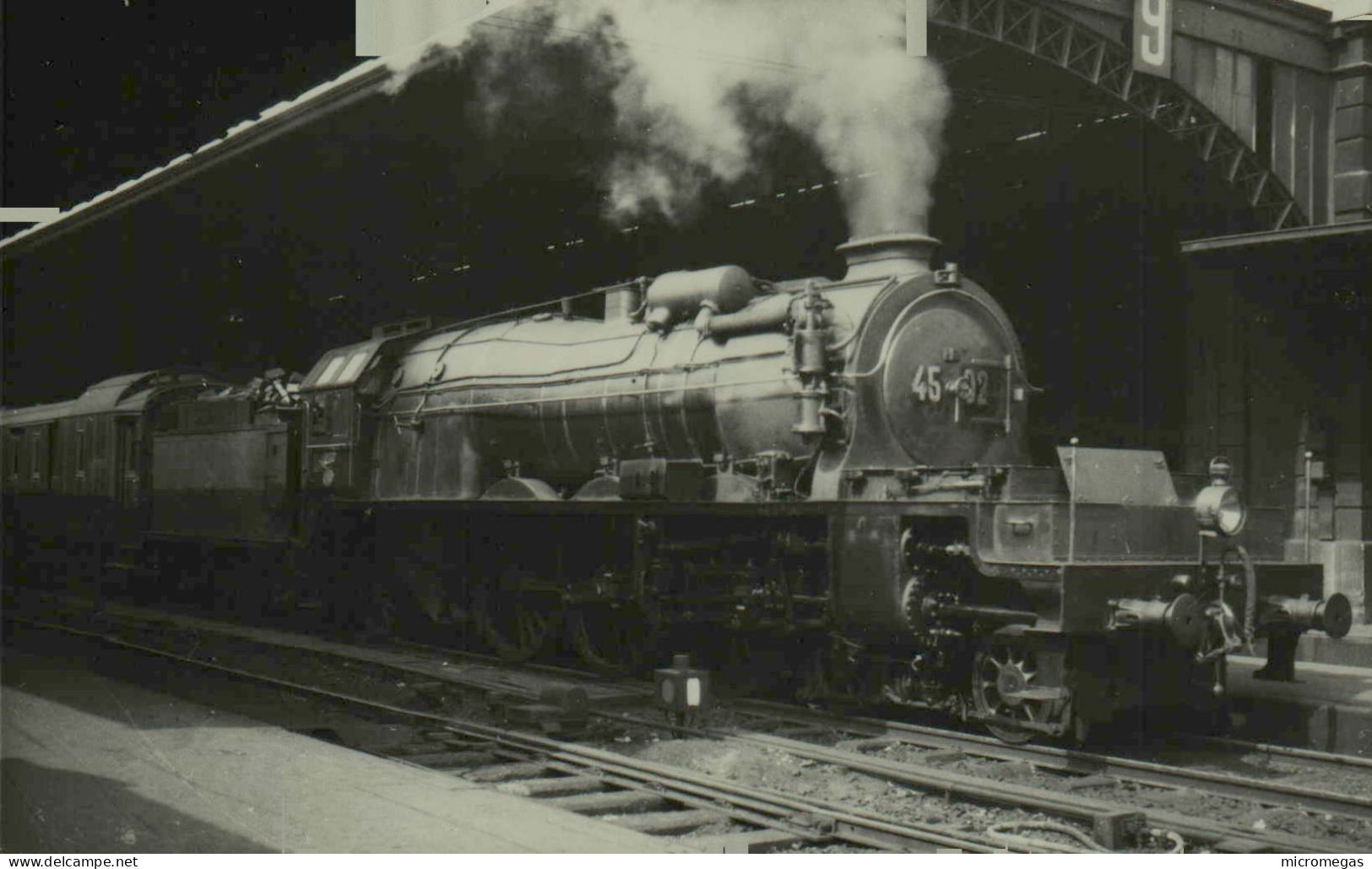 Reproduction - Locomotive 4502, Bruxelles Nord - Ternes