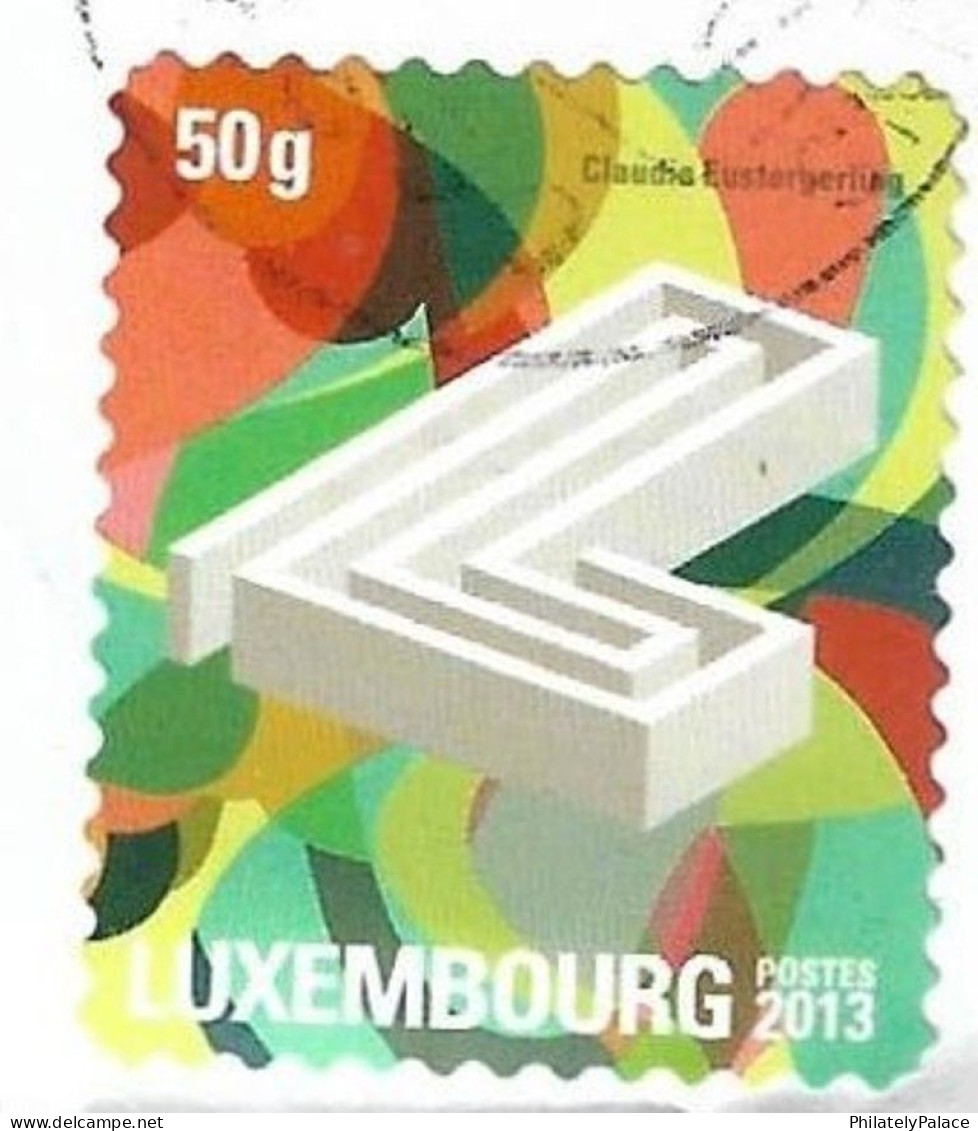 LUXEMBOURG 2013 Postocollants ,Stamp On Stamp, Demosthenes, Eudokia, Bridge,  India, Cover (**) - Storia Postale