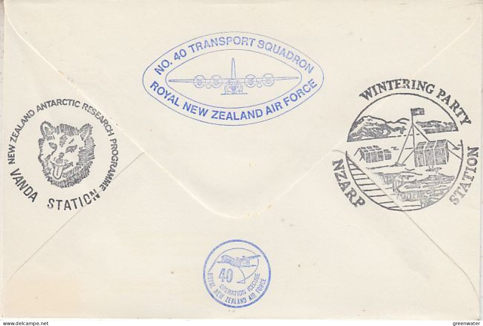 Ross Dependency 1974 Operation Icecube 10 Signature  Ca Scott Base 30 NOV 1974 (RT191) - Storia Postale