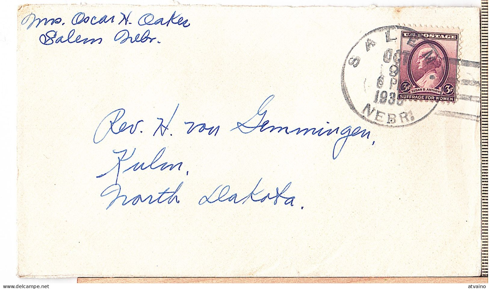 US COVER To Germay 1930 - Storia Postale