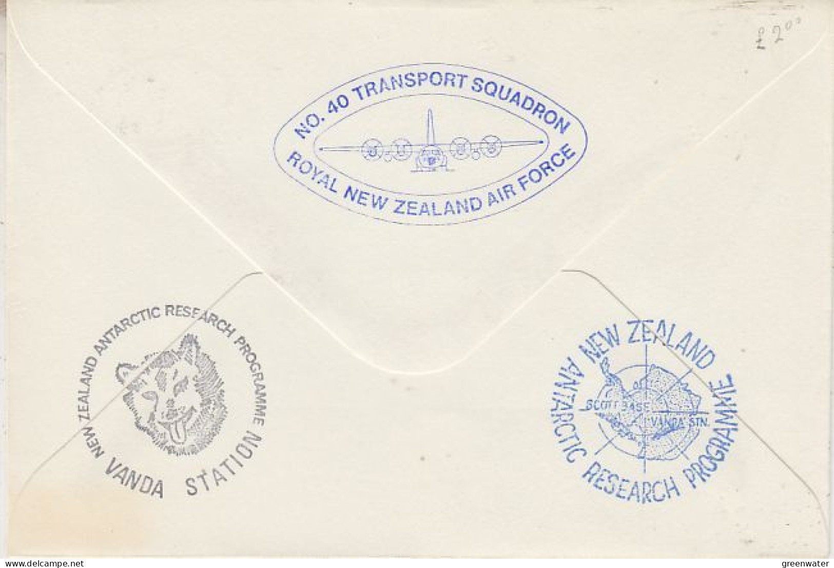 Ross Dependency 1975 Operation Icecube 11 Signature  Ca Scott Base 1 DEC 1975 (RT194) - Briefe U. Dokumente