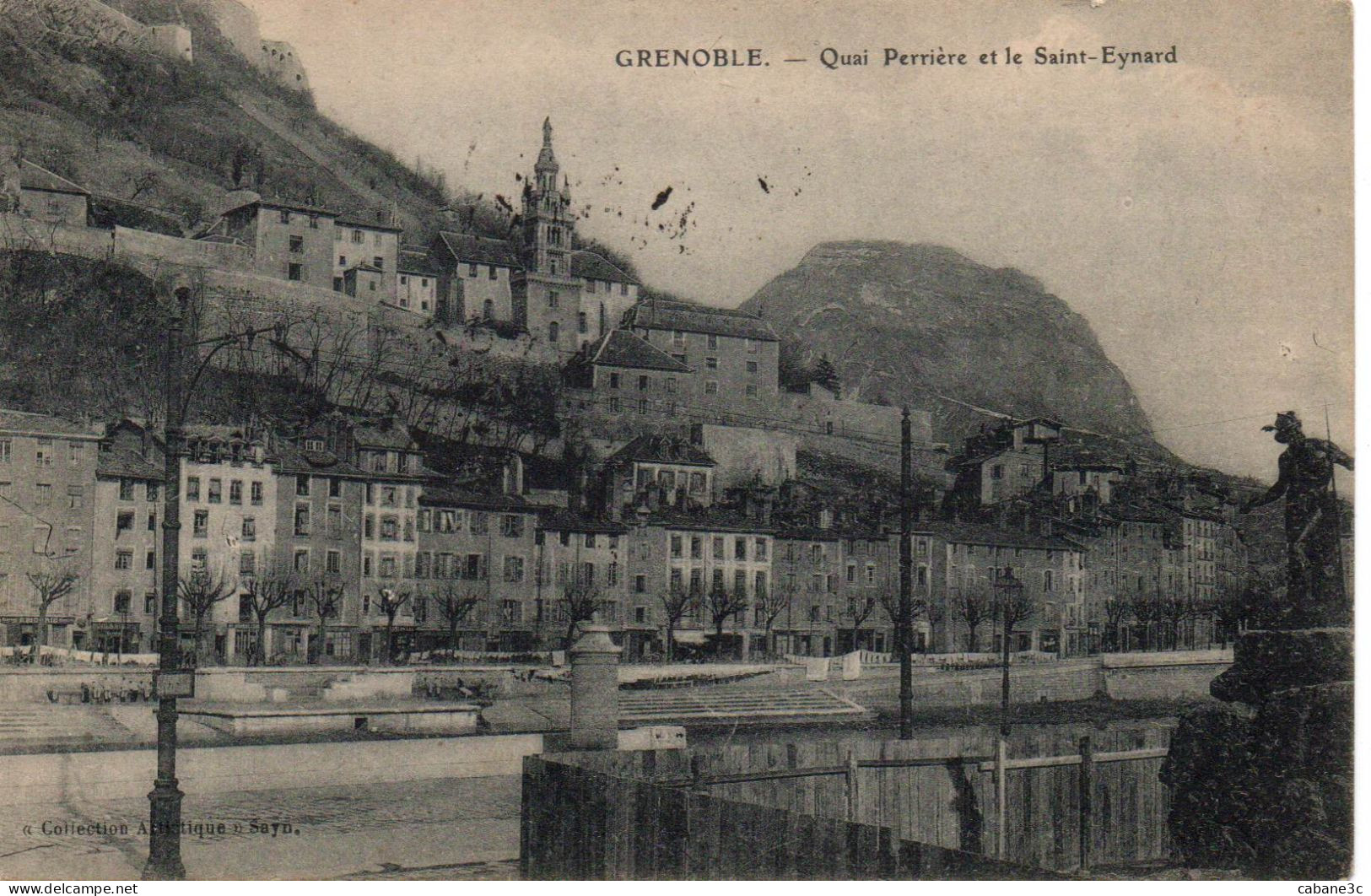 GRENOBLE - Quai Perrière Et Le Saint-Eynard - Grenoble