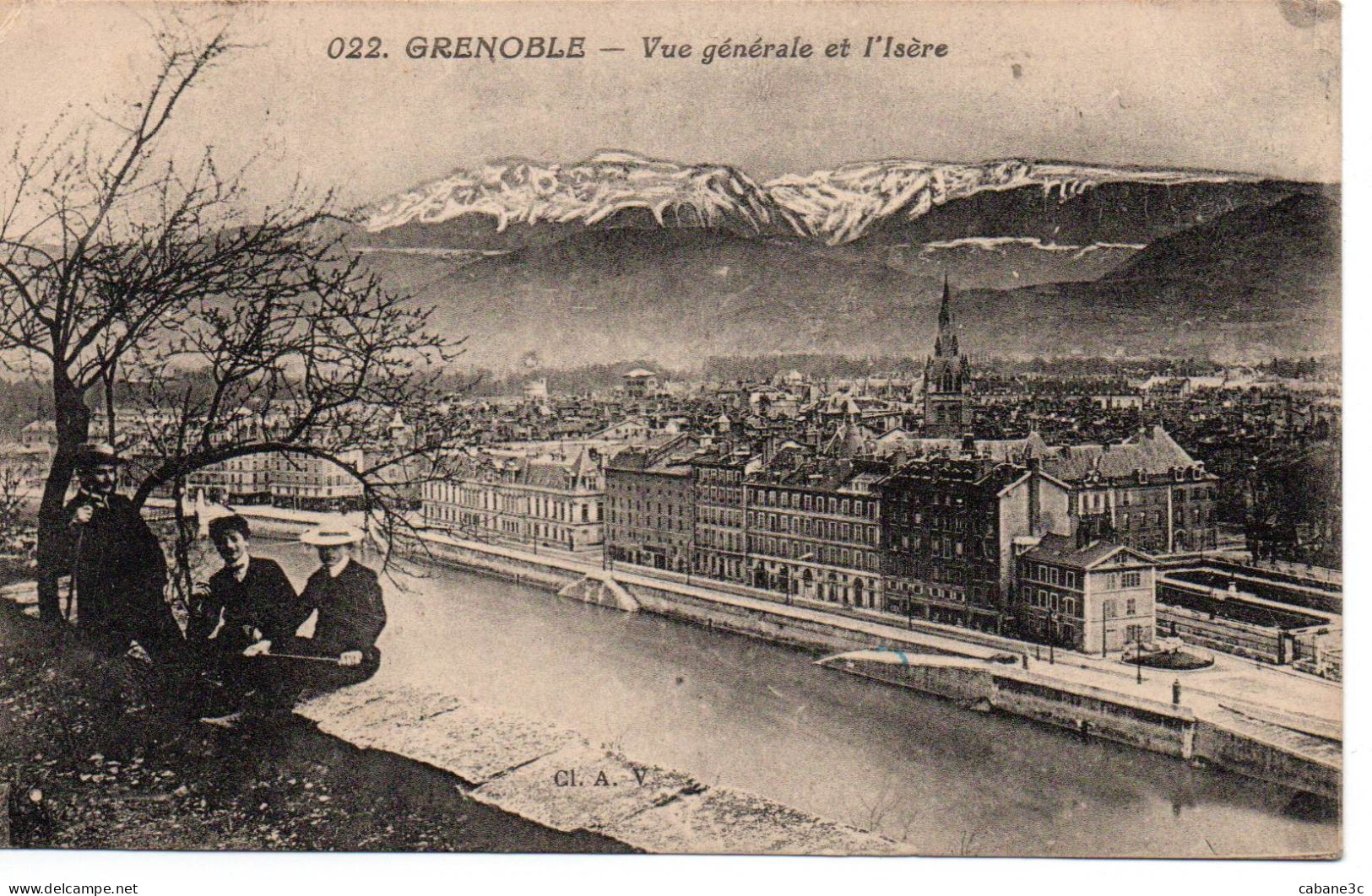 GRENOBLE - Vue Générale Et L'Isère - Grenoble