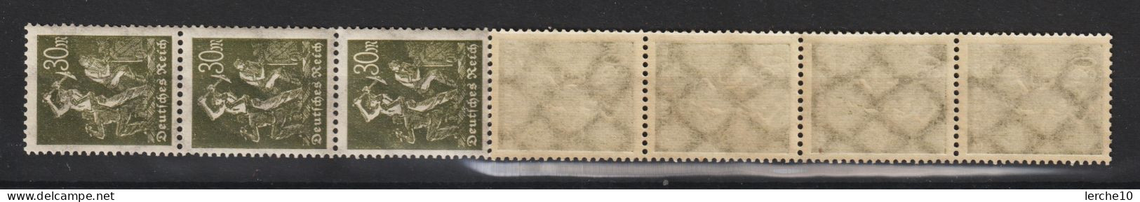 MiNr. 243 Postfrischer  11er Streifen  (0717) - Unused Stamps