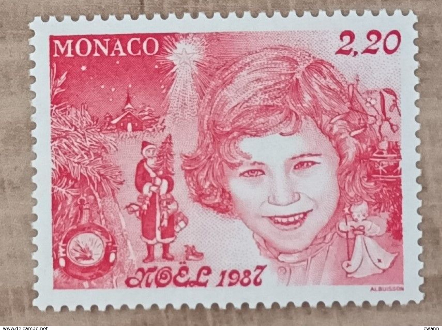 Monaco - YT N°1599 - Noël, Joie Des Enfants - 1987 - Neuf - Ungebraucht