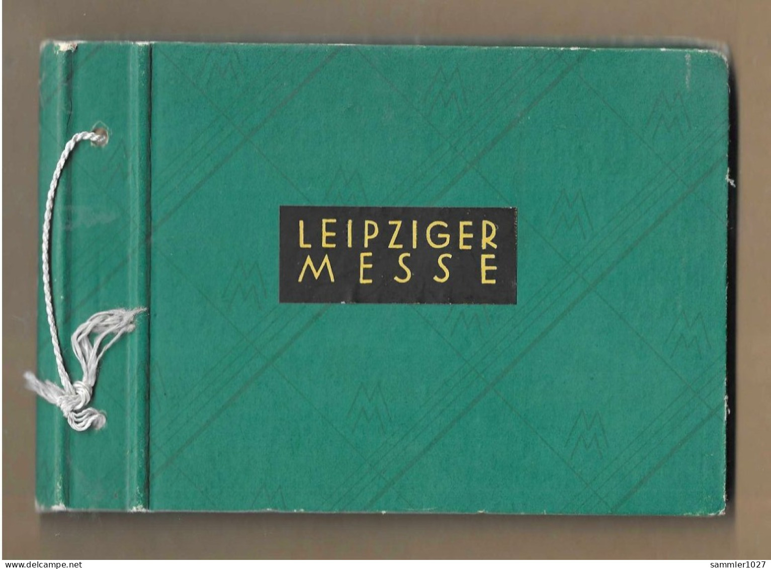 Los Vom 10.05  Büchlein  Mit Dem Messemarken Von 1947 Bis 1949 Mit Karten Und Texten - Afgestempeld