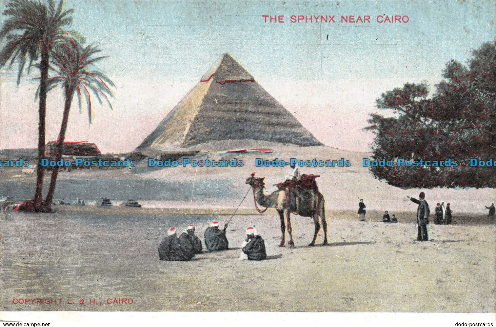 R076516 The Sphynx Near Cairo. L. And H - World