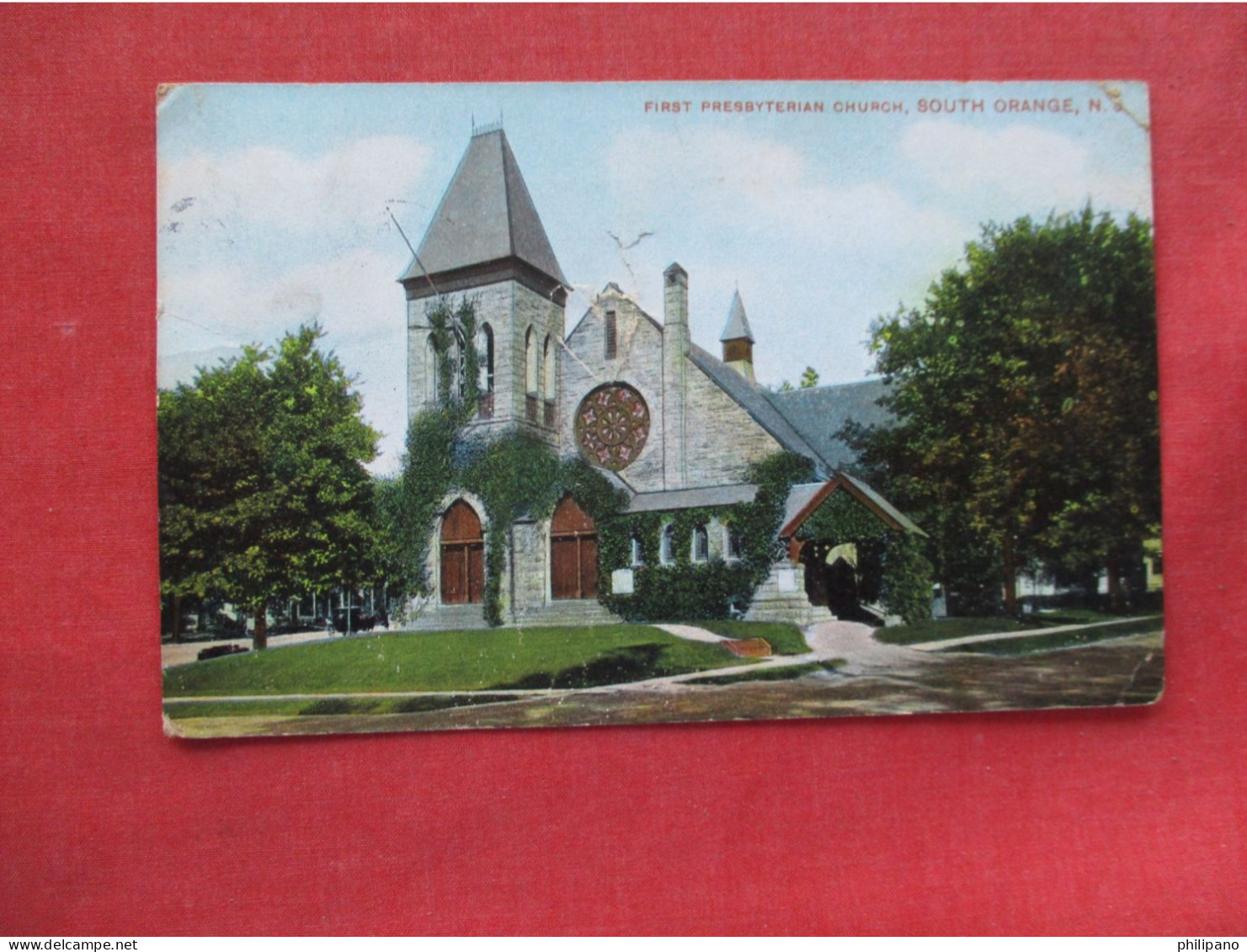 First Presbyterian Church. South Orange. - New Jersey    Ref 6407 - Other & Unclassified