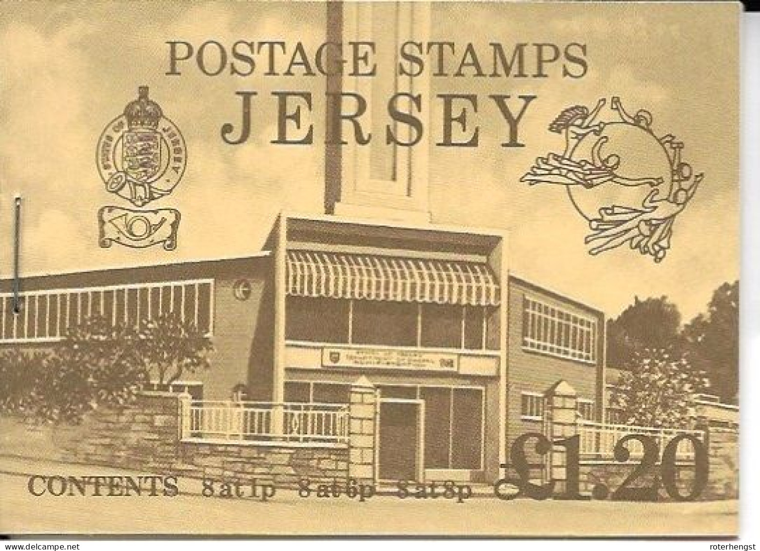 Jersey Booklet Mnh ** 1979 6 Euros - Jersey