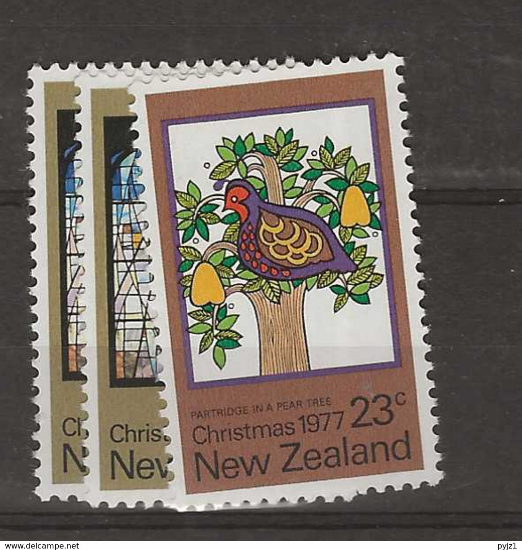 1977 MNH New Zealand, Mi 728-30 Postfris** - Unused Stamps