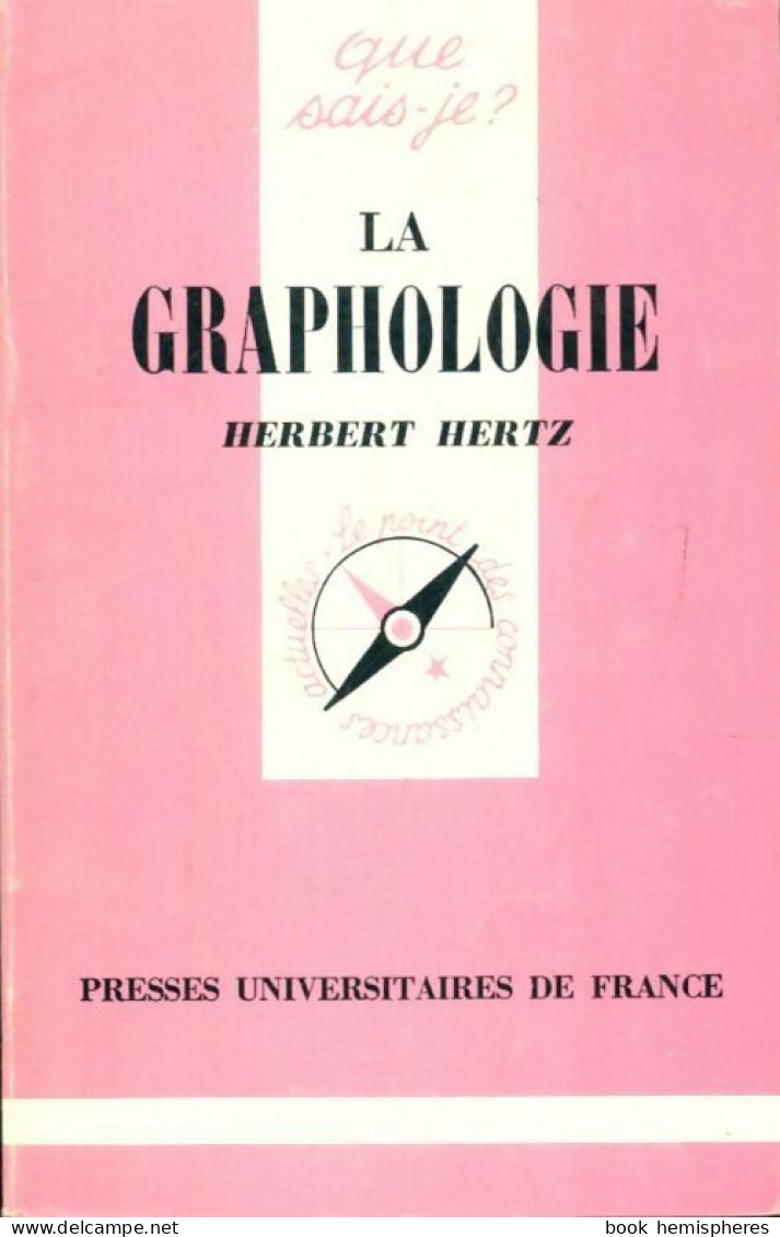 La Graphologie (1983) De Herbert Hertz - Psychologie/Philosophie