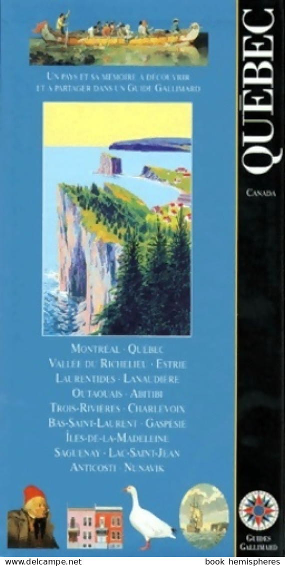 Québec 1995 (1995) De Collectif ; Guide Gallimard - Tourismus