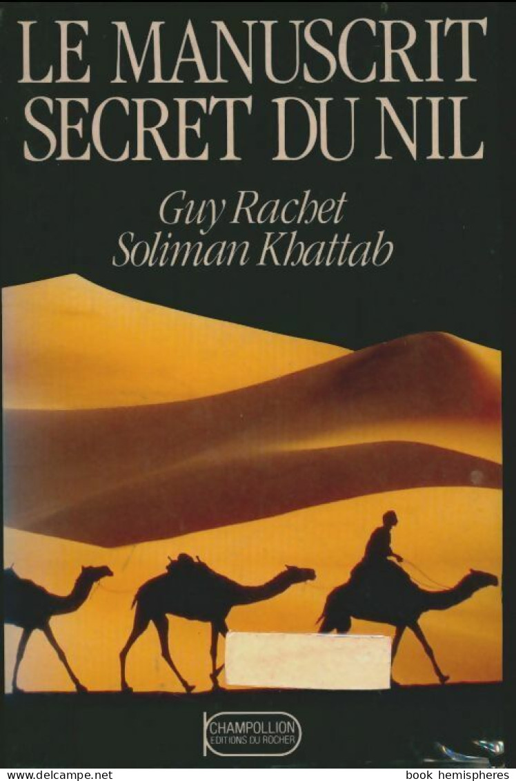 Le Manuscrit Secret Du Nil (1993) De Soliman Rachet - Historic