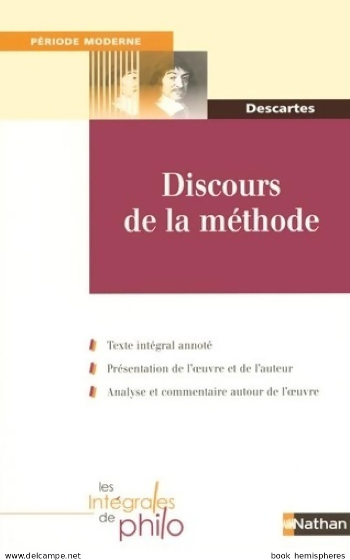 Discours De La Méthode (2007) De René Descartes - Psychologie & Philosophie