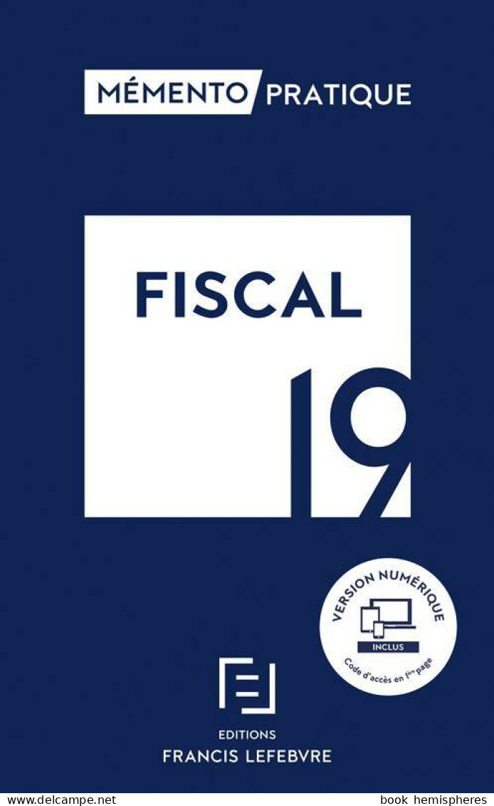 Fiscal 2019 (2019) De Isabelle Beaune - Diritto