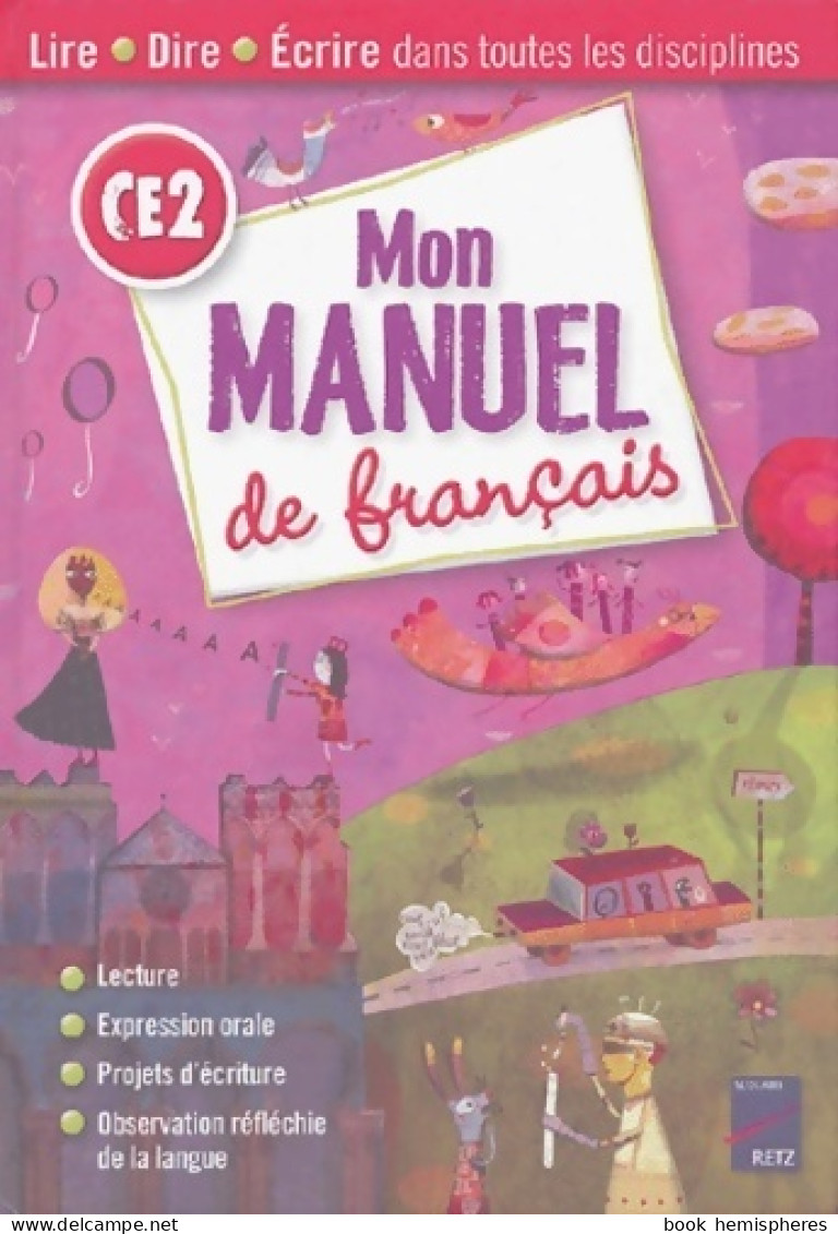 Mon Manuel De Français CE2 (2004) De Bernard Couté - 6-12 Years Old