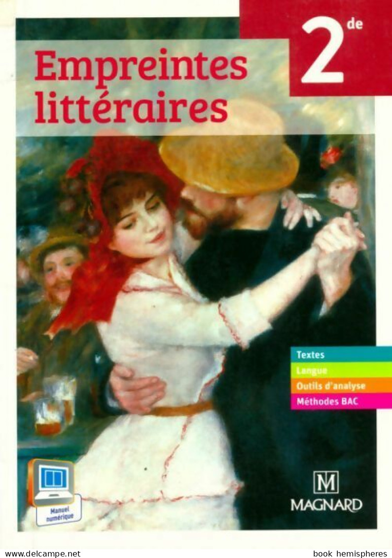 Empreintes Littéraires Seconde (2015) De Collectif - 12-18 Anni