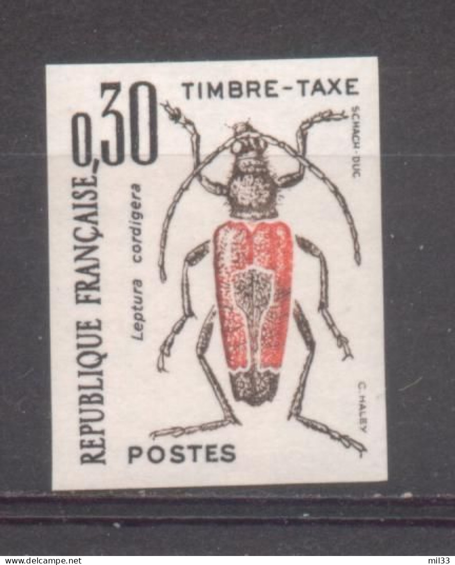 Série Insectes 0,30 F Taxe YT 105 De 1982-83 Sans Trace De Charnière - Non Classés