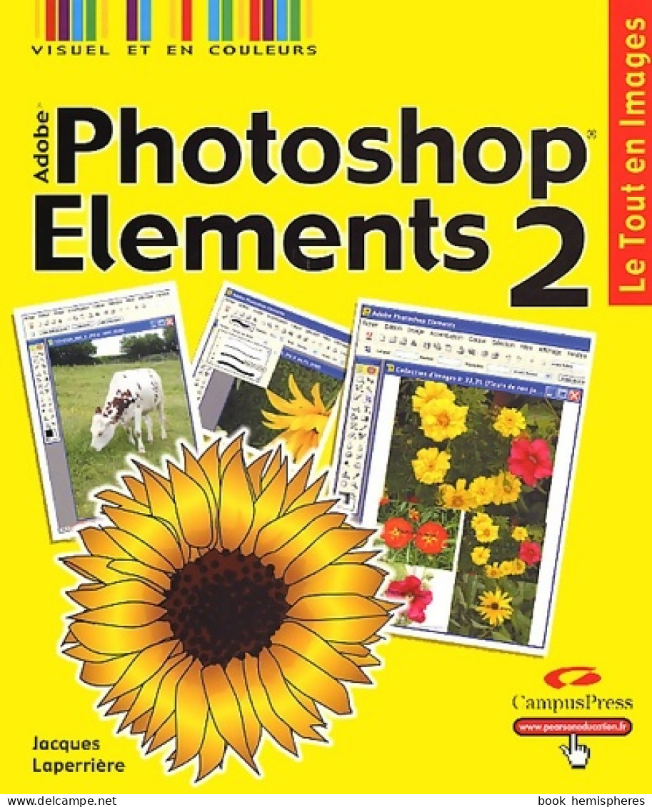 Photoshop éléments 2 (2002) De Jacques Laperrière - Informatica