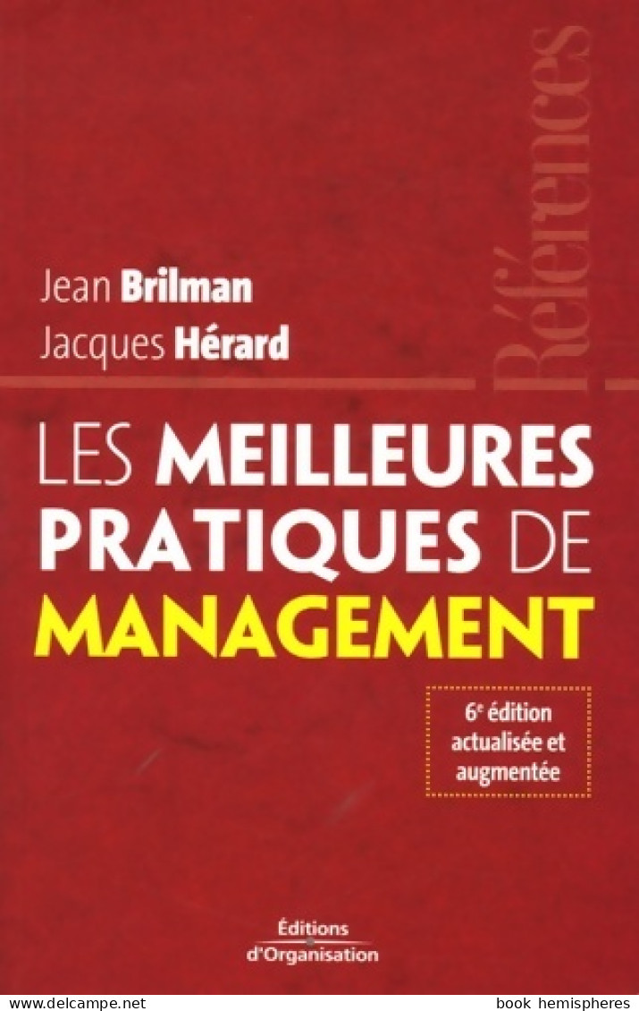 Les Meilleures Pratiques De Management : Dans Le Nouveau Contexte économique Mondial (2006) De Jean B - Handel