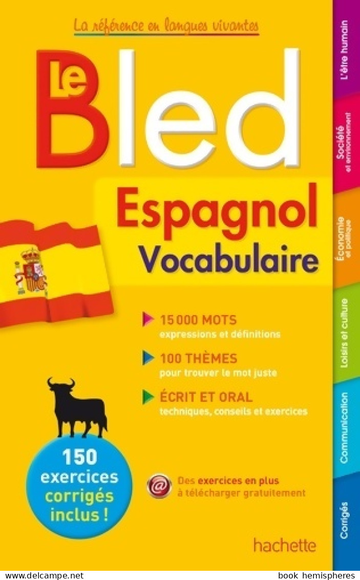Bled Vocabulaire Espagnol (2014) De Odile Montaufray - Altri & Non Classificati