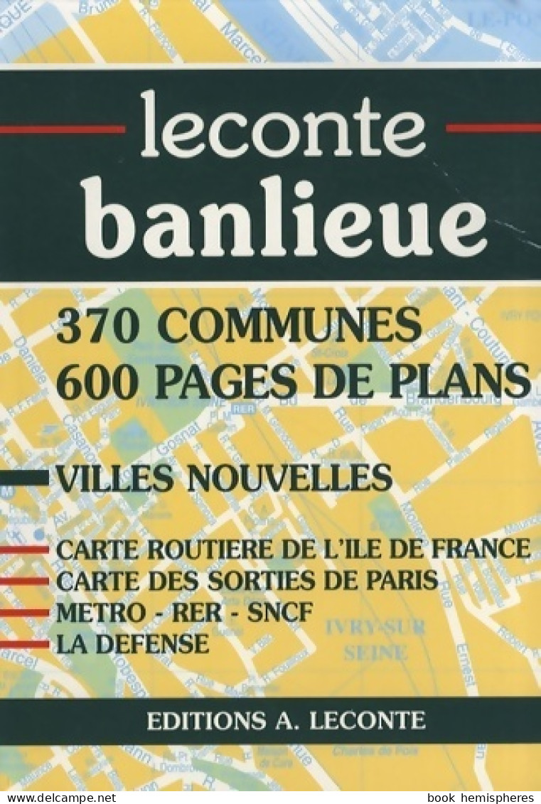 Leconte Banlieue. 370 Communes (1997) De Leconte - Turismo