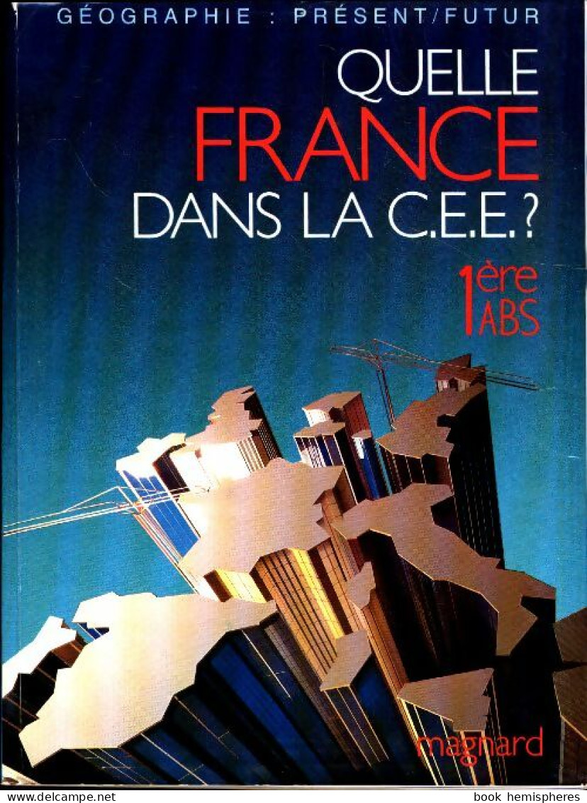 Première A.B.S. Quelle France Dans La C.E.E. (1996) De Collectif - 12-18 Jahre