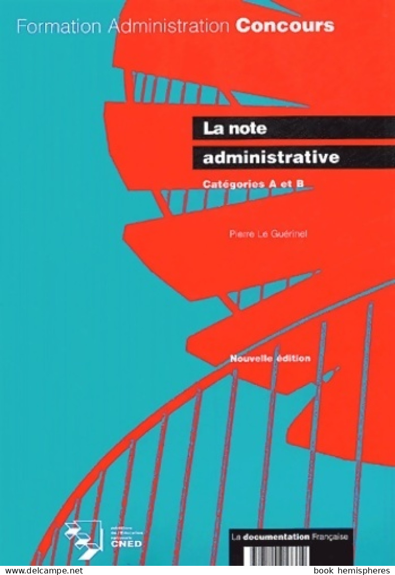 La Note Administrative Catégorie A Et B (2003) De Pierre Le Guérinel - 18+ Jaar