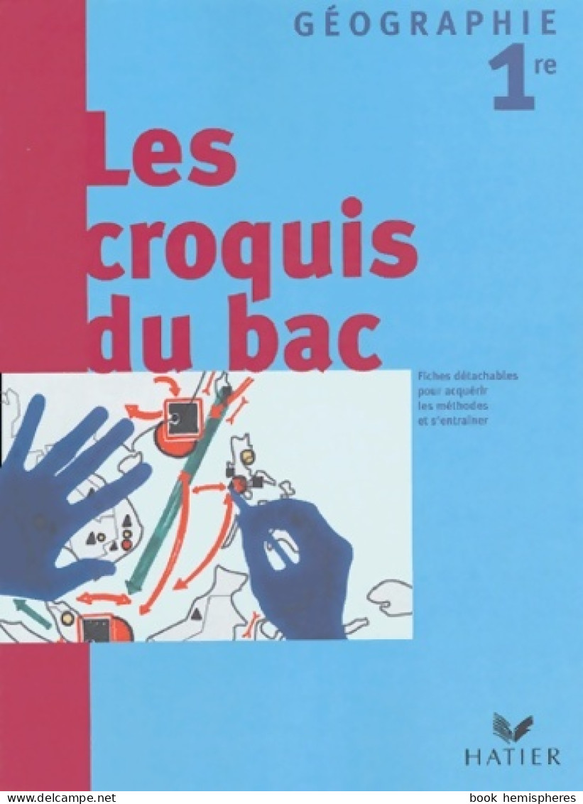 Géographie 1e Les Croquis Du Bac (2004) De Daniel Oster - 12-18 Anni