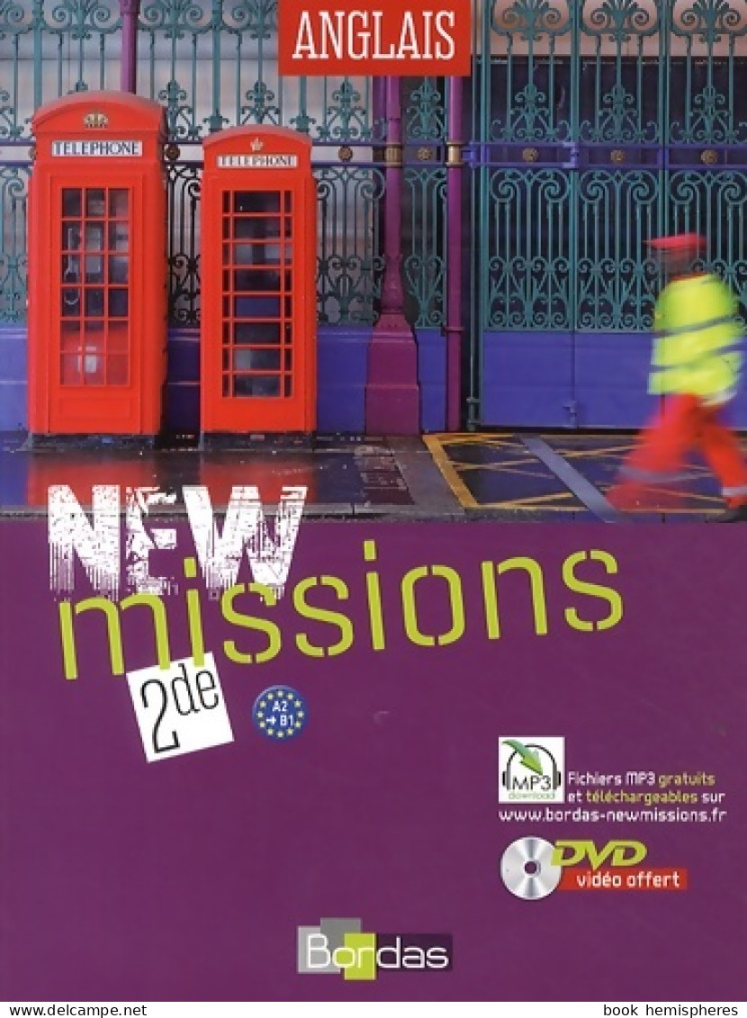 New Missions Seconde (2014) De Collectif - 12-18 Years Old