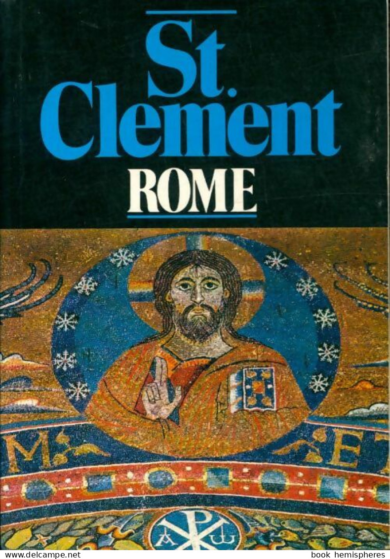 Saint-Clément Rome (1989) De Leonard Boyle - Tourisme