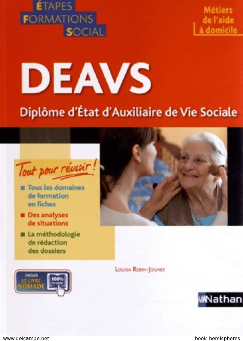 Deavs étapes Formations Social (2012) De Louisa Rebih-Jouhet - Zonder Classificatie