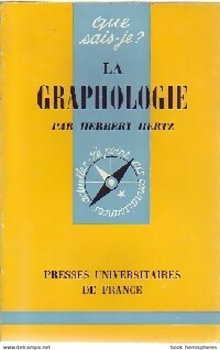 La Graphologie (1972) De Herbert Hertz - Psychologie/Philosophie