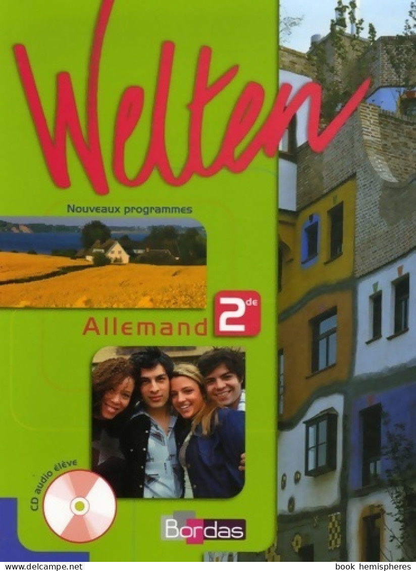 Welten Seconde Manuel + CD Audio (2006) De Elisabeth Thomas - 12-18 Years Old